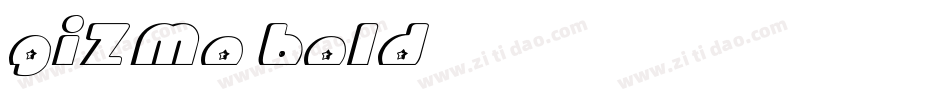 Gizmo Bold字体转换